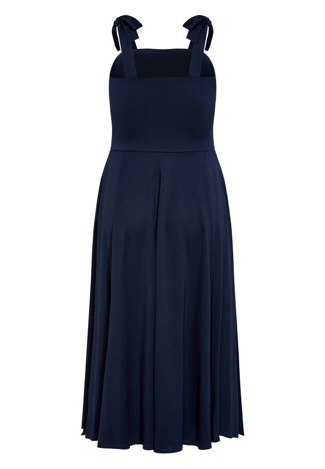 Monroe Dress - navy, BLUE, alternate image number null