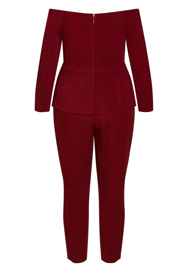 Alice Jumpsuit - claret, RED, alternate image number null