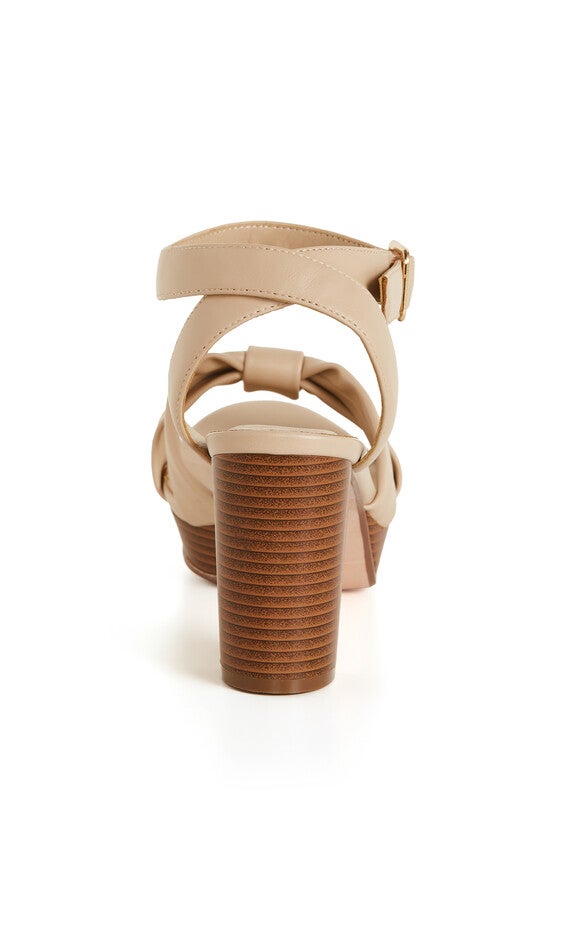 WIDE FIT Leah Platform - tan, BROWN, alternate image number 2