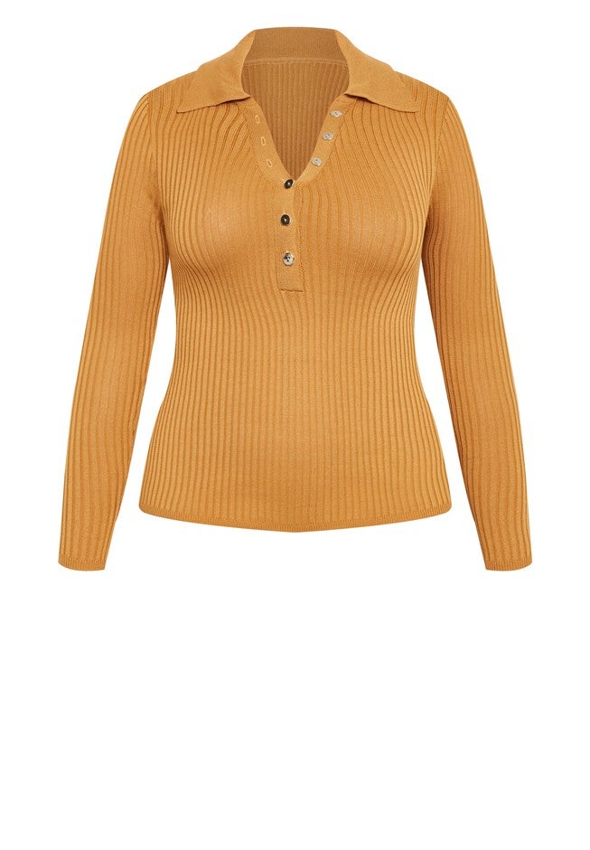 Colby Sweater, GOLD, alternate image number 4