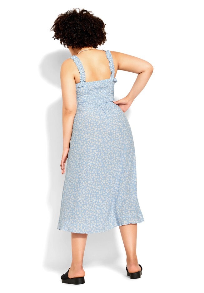 Cecillia Dress - blue, BLUE, alternate image number 4
