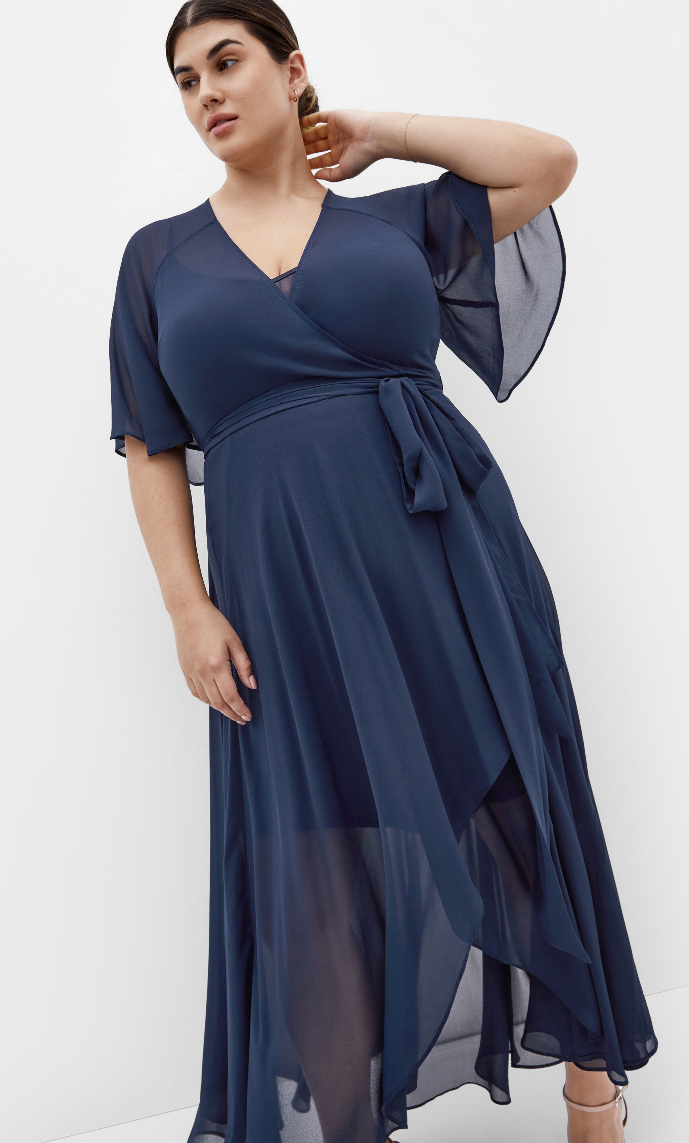 Lovers Lane Dress - navy, BLUE, hi-res image number 0