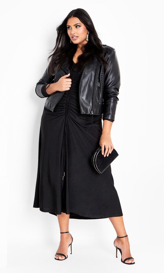 Avah Dress - black, BLACK, hi-res image number 0