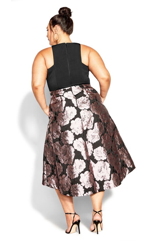 Beatrice Dress - black, BLACK, alternate image number null