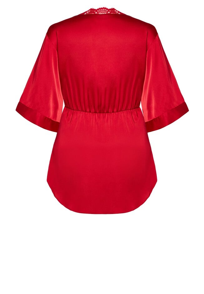Ethereal Sleep Robe - scarlet, RED, alternate image number null