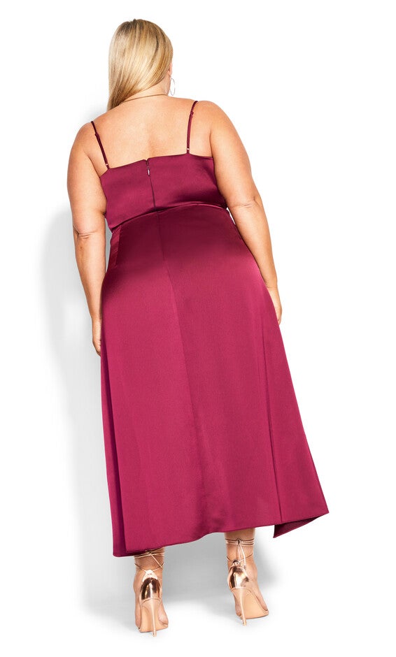 Simplicity Dress - garnet, RED, alternate image number null