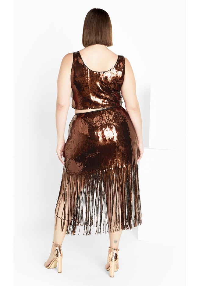 Savanna Skirt - bronze, BROWN, alternate image number null