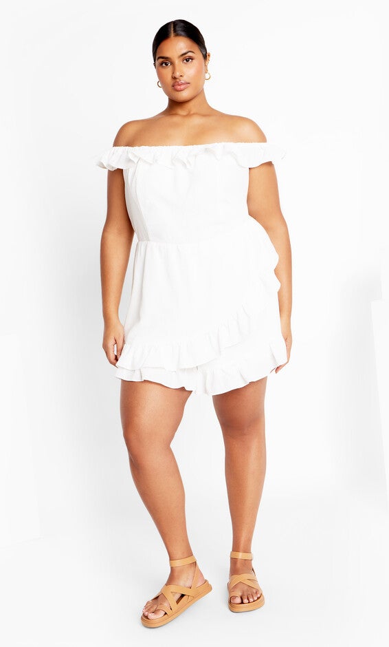 Christa Playsuit - ivory, WHITE, alternate image number null