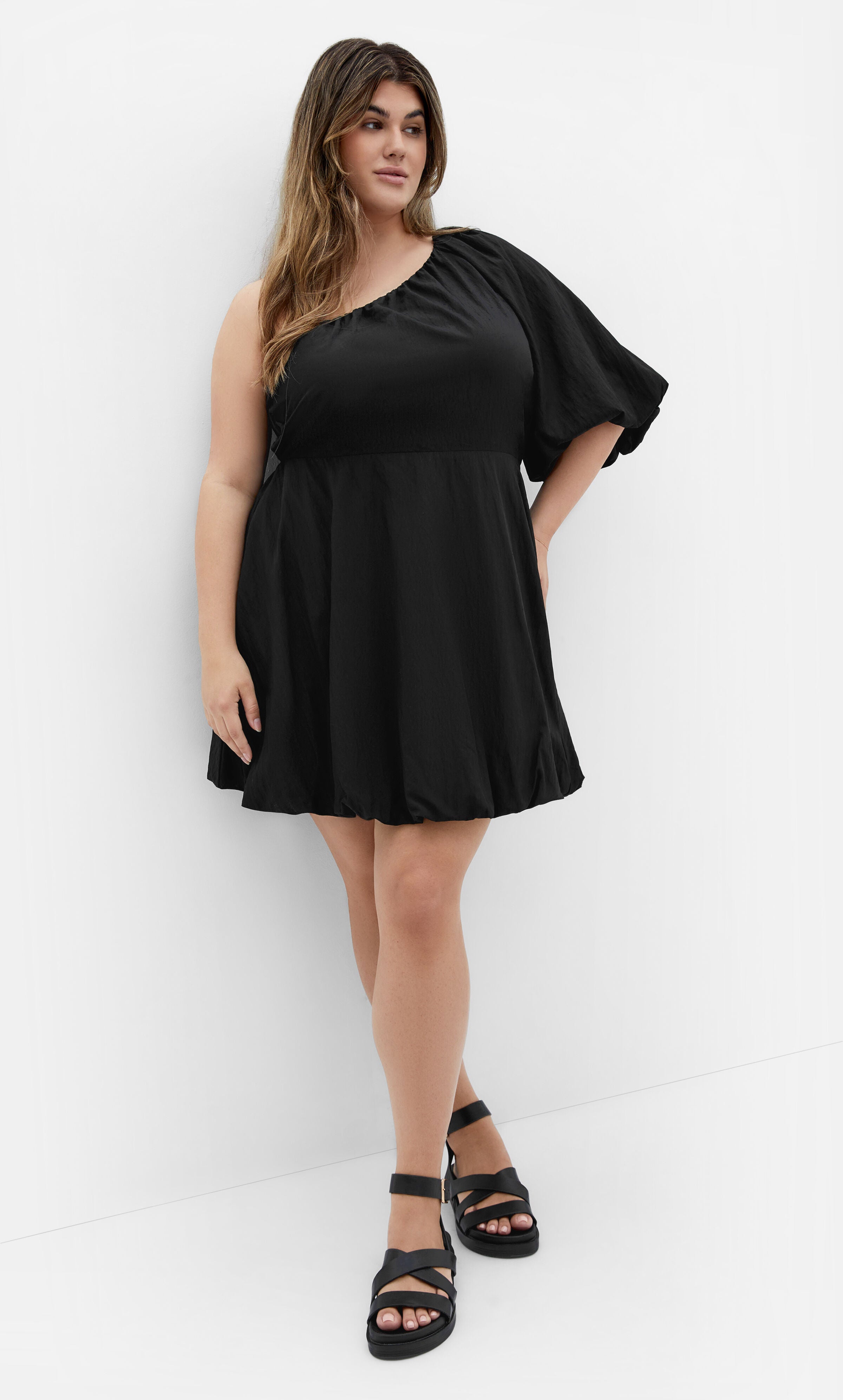 Mercy Dress - black, BLACK, alternate image number 2