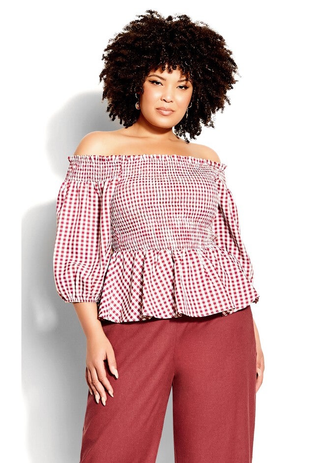 Sweet Kiss Top - roseberry, RED, hi-res image number null