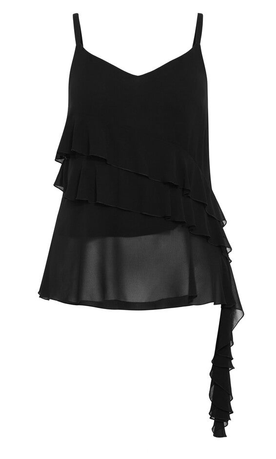 Lovers Lane Top - black, BLACK, alternate image number 3