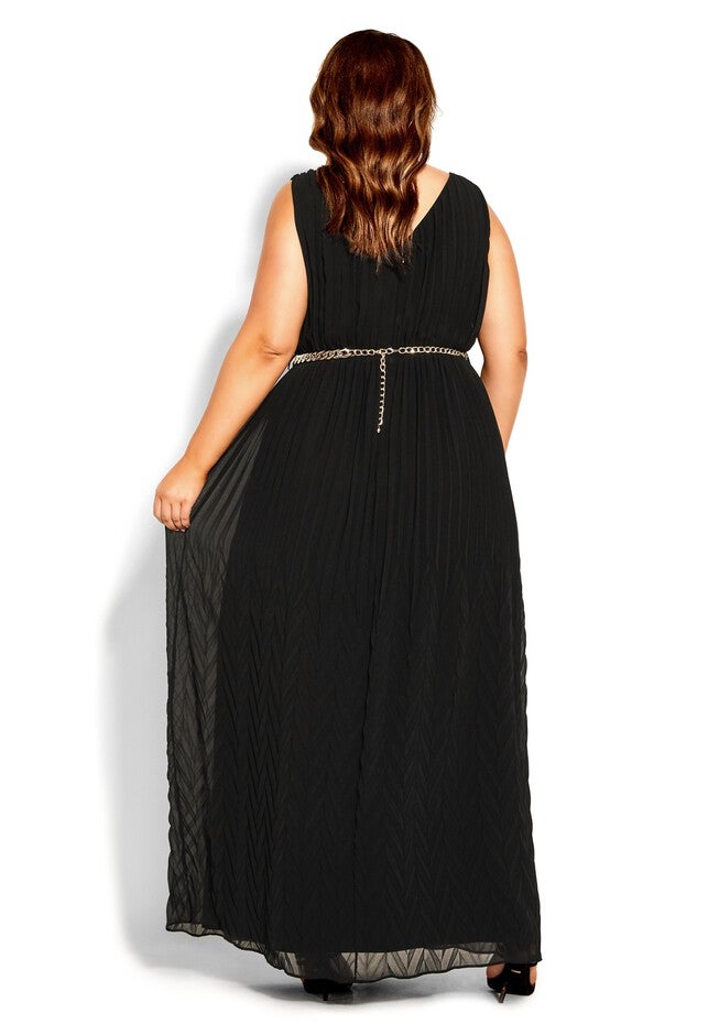 Eleanor Maxi Dress - black, BLACK, alternate image number 2