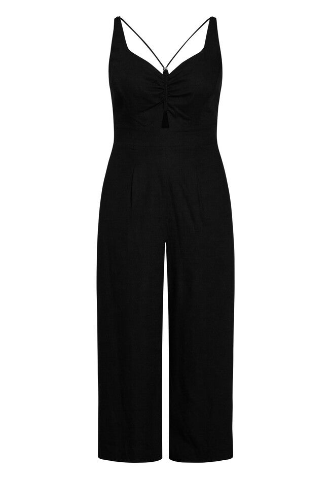 Paradise Jumpsuit - black, BLACK, alternate image number null