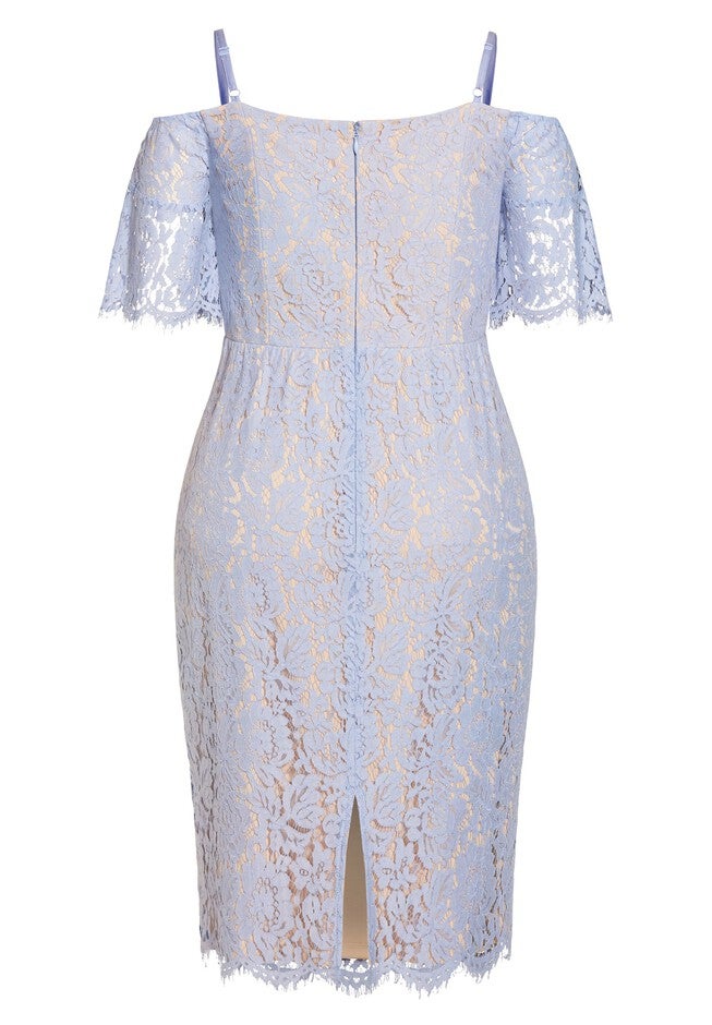 Lace Whisper Dress - powder blue, BLUE, alternate image number 3