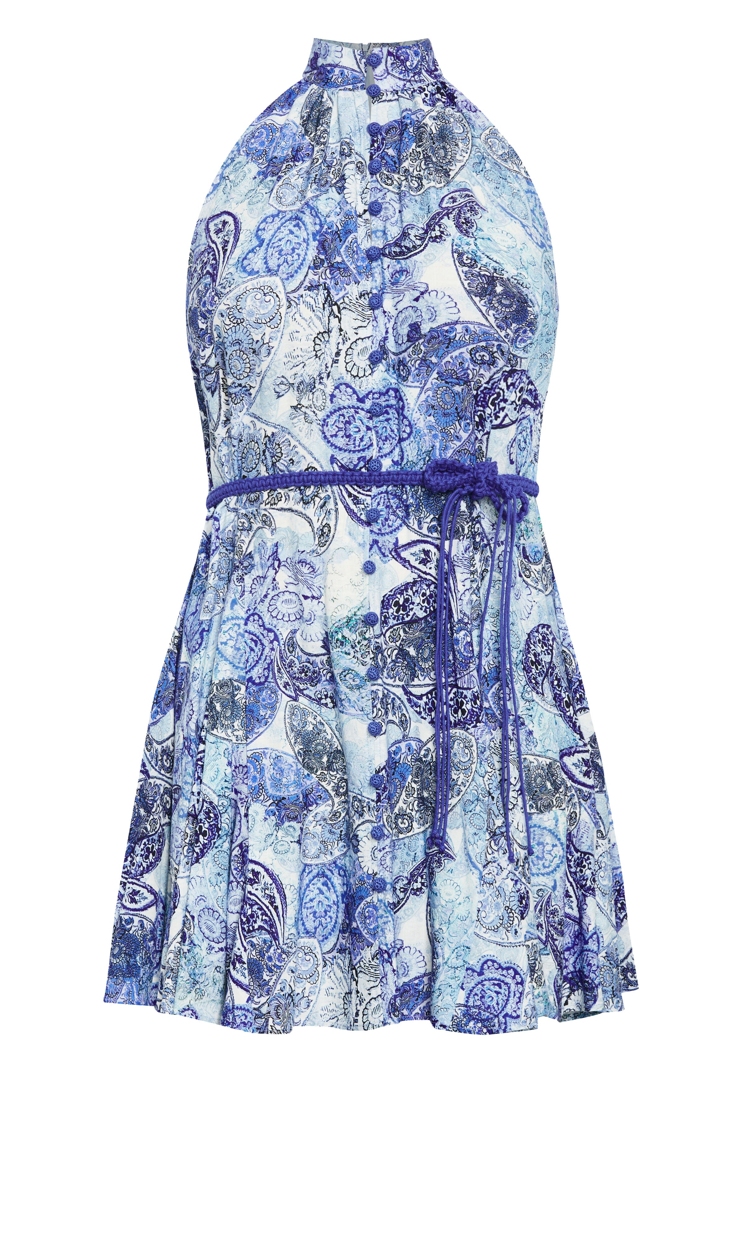 Blushing Beauty Dress - blue, BLUE, alternate image number 3