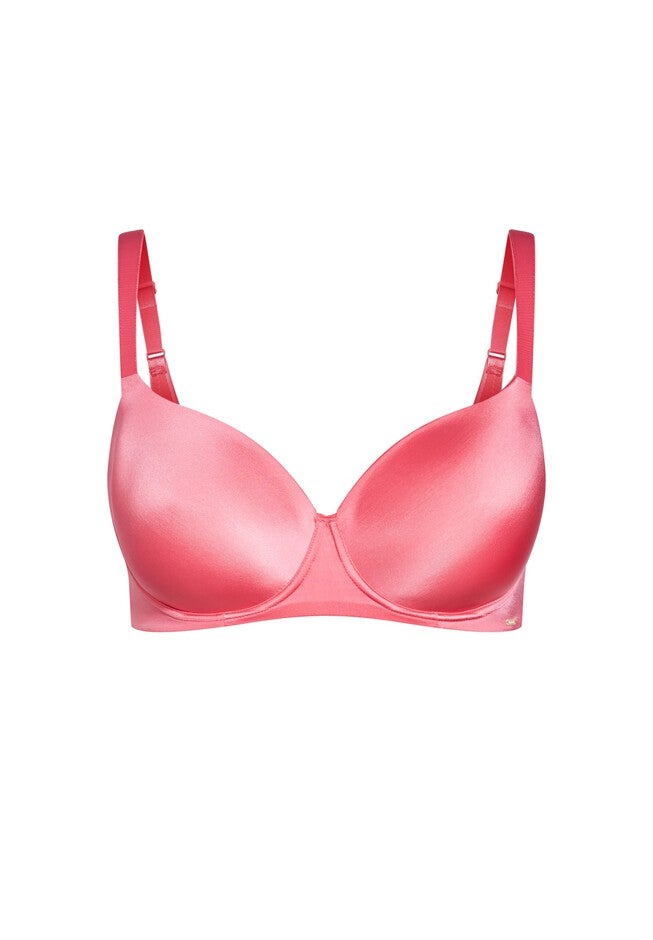 Smooth & Chic T-Shirt Bra - watermelon, PINK, alternate image number null