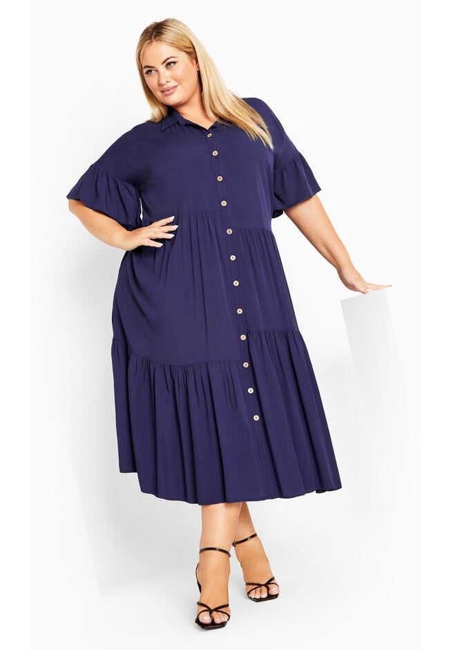 Kaitlyn Dress, INDIGO, hi-res image number 0