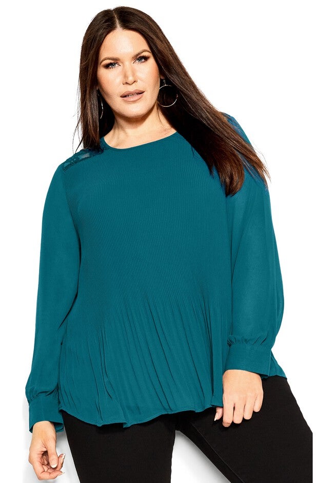 Lust After Top - teal, GREEN, hi-res image number null