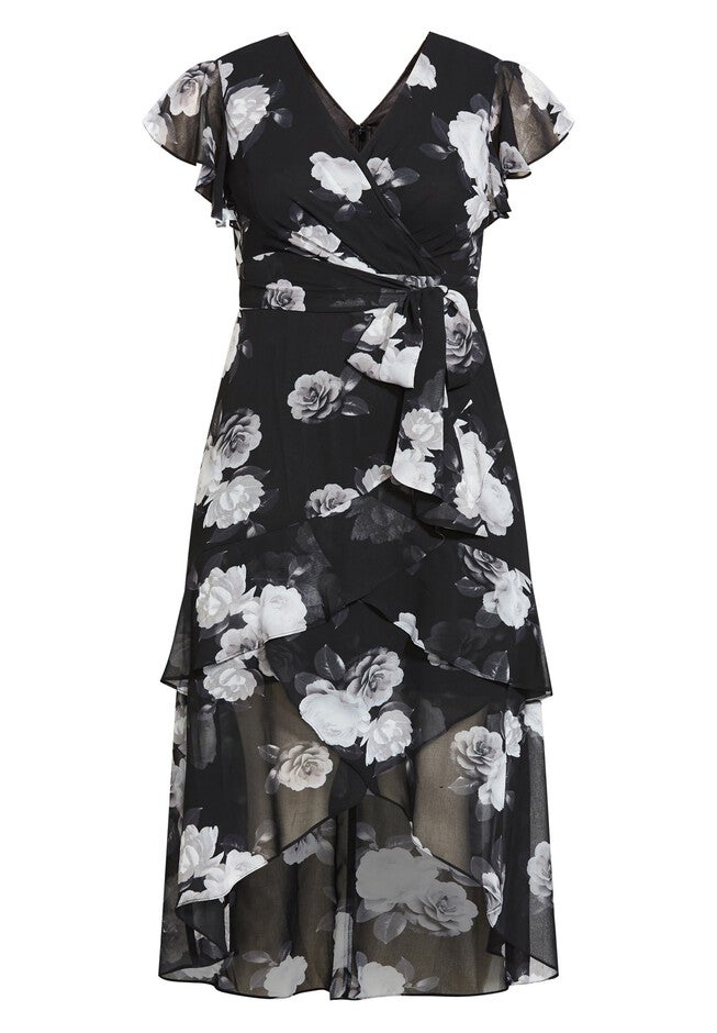 Jacqui Maxi Dress - black, BLACK, alternate image number null