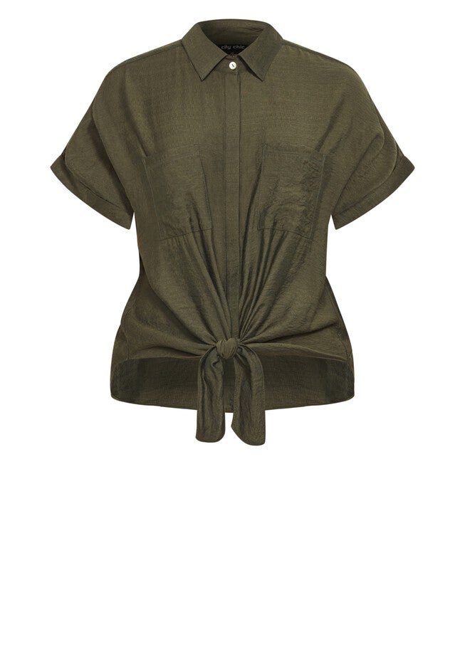 Relaxed Summer Shirt - jungle, GREEN, alternate image number null