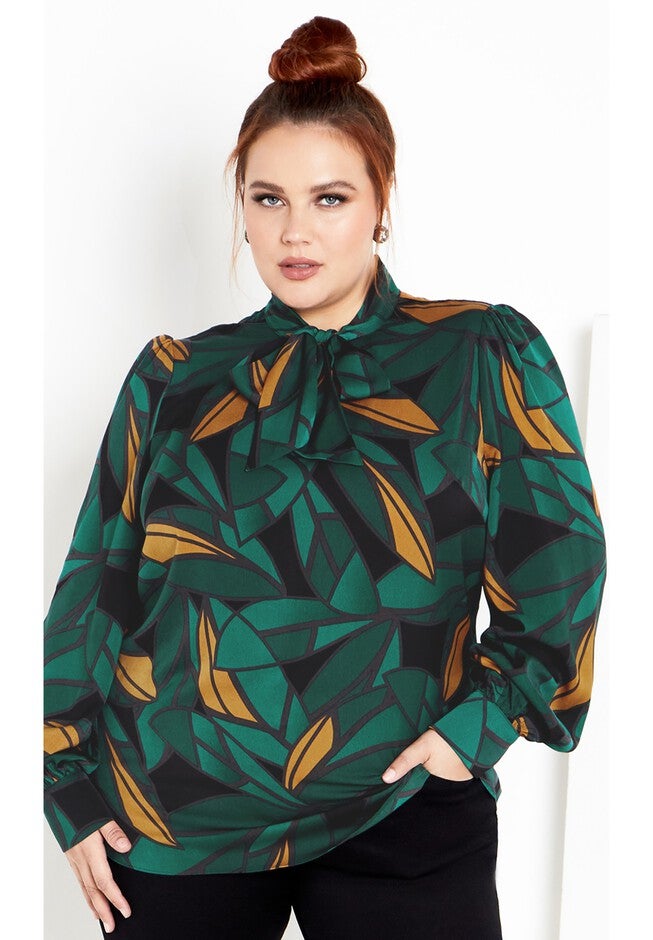 Vivian Top - jade, GREEN, hi-res image number null