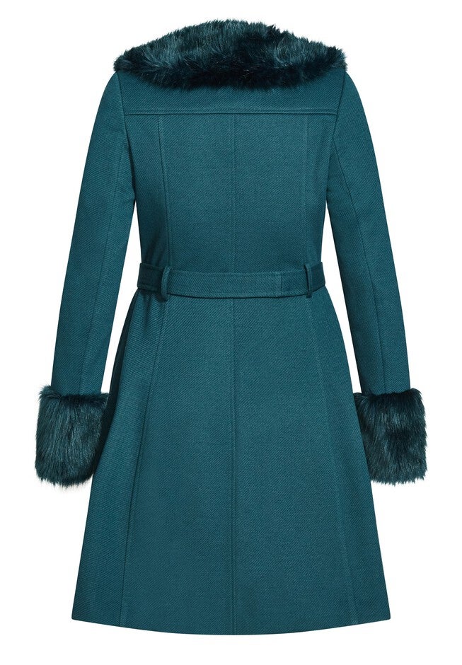 Make Me Blush Coat - alpine, GREEN, alternate image number null