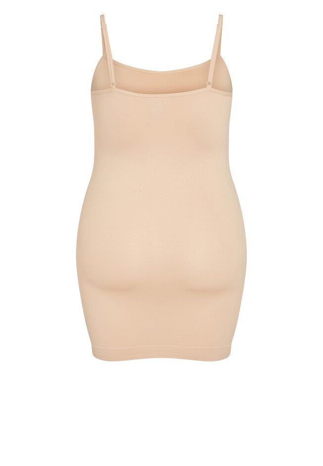 Strappy Seamless Slip, NATURAL, alternate image number null