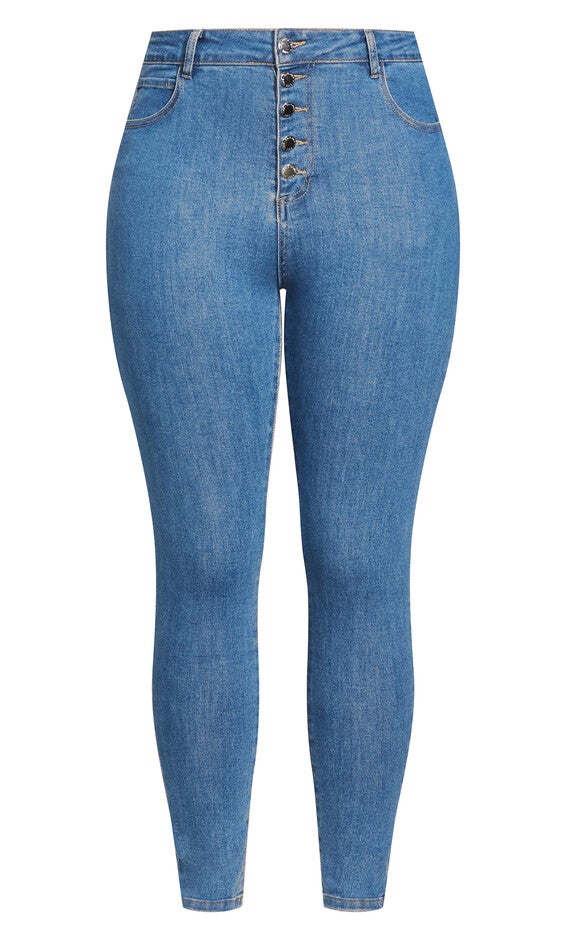 Harley Classic Skinny Jean - sapphire denim, SAPPHIRE, alternate image number null