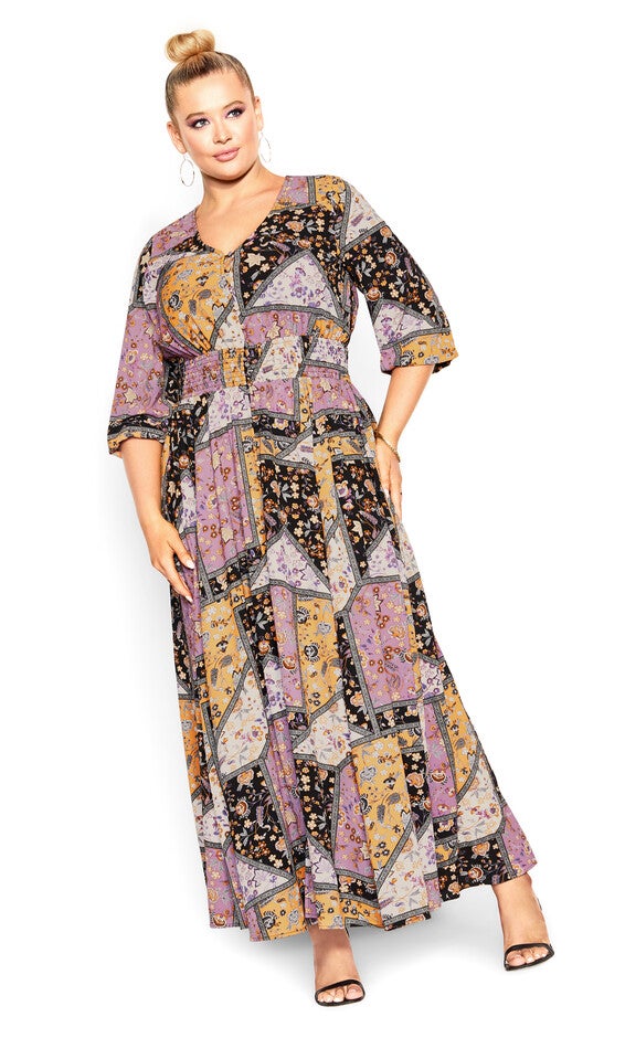 Harley Maxi Dress - black, BAROQUE, alternate image number null