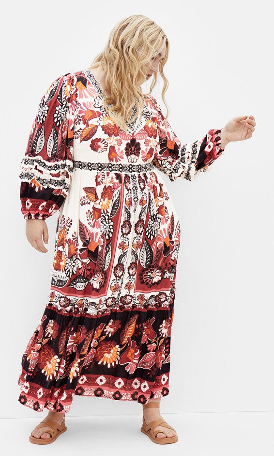 Malia Maxi Dress - ivory, WHITE, hi-res image number 0