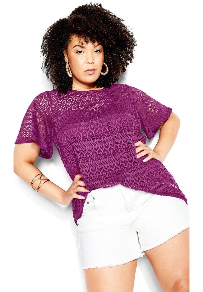 Serenity Top - magenta, PINK, hi-res image number null