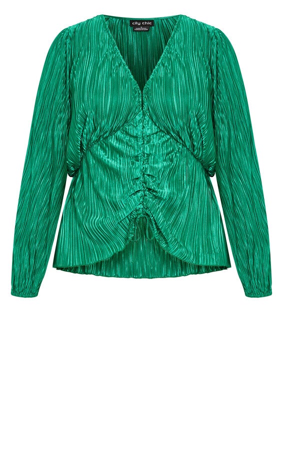 Hailee Top - greenstone, GREEN, alternate image number null