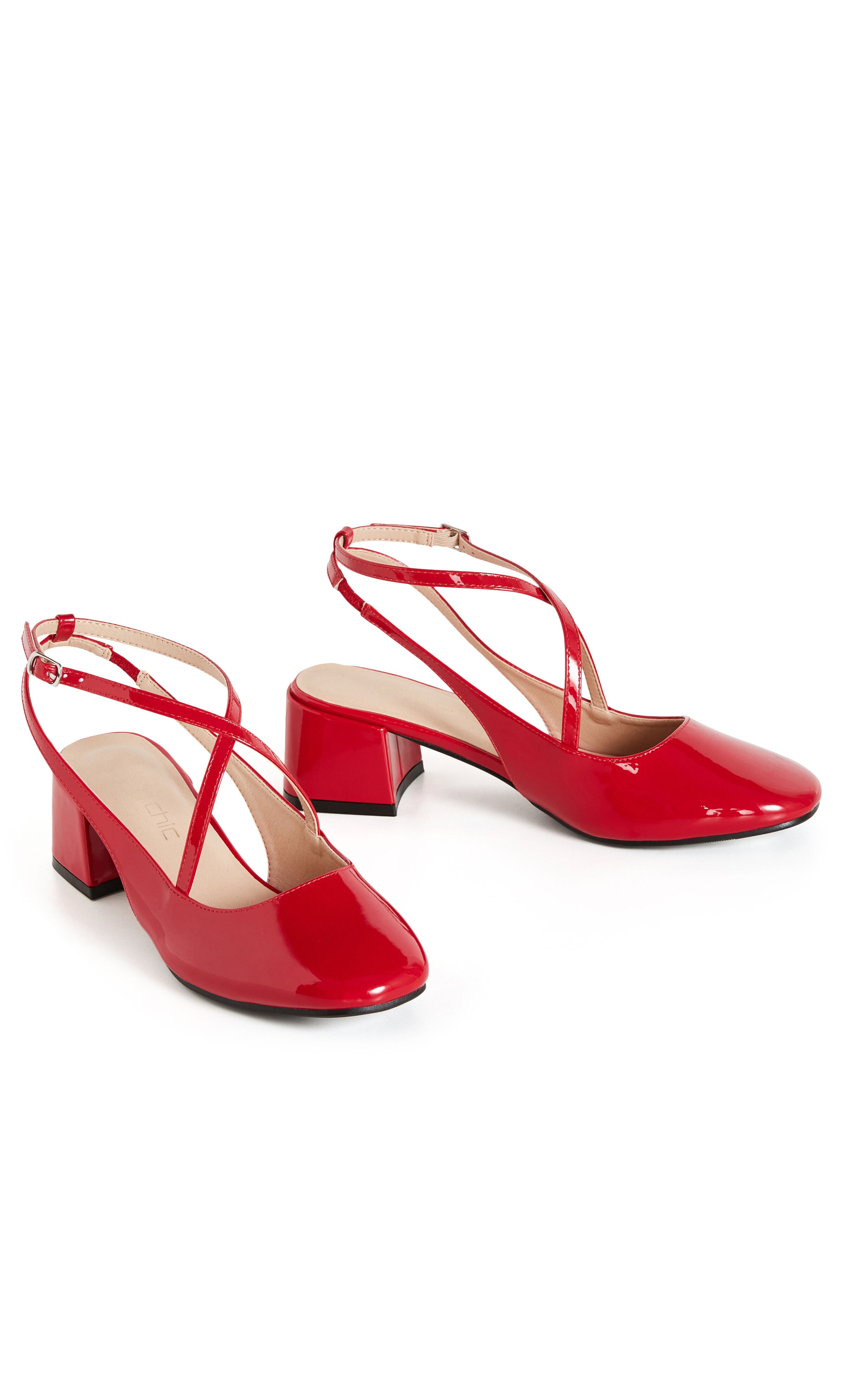 WIDE FIT Luna Heel - cherry red, RED, alternate image number 5