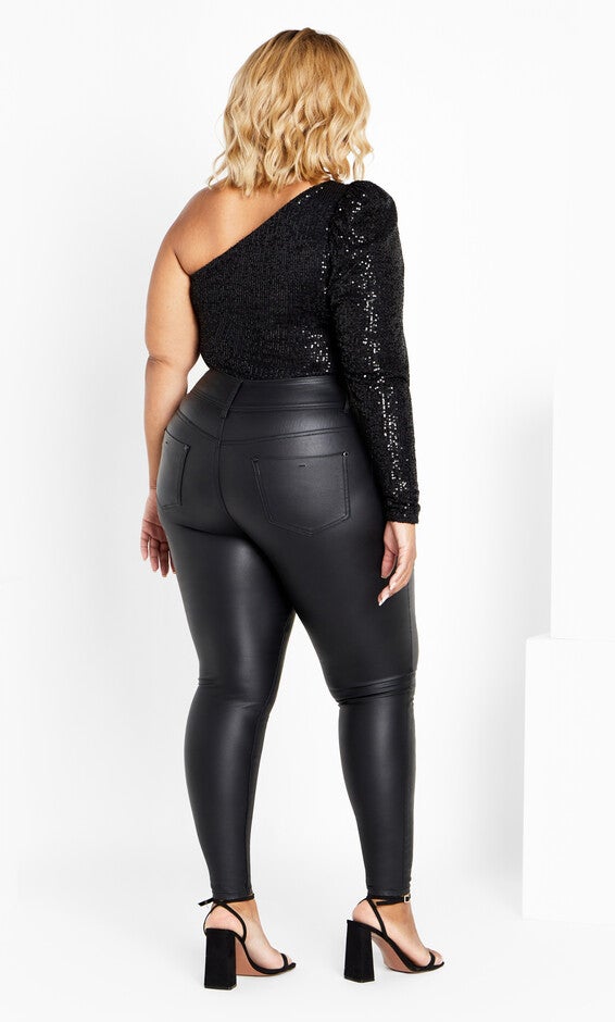 Katelyn Bodysuit - black, BLACK, alternate image number 4