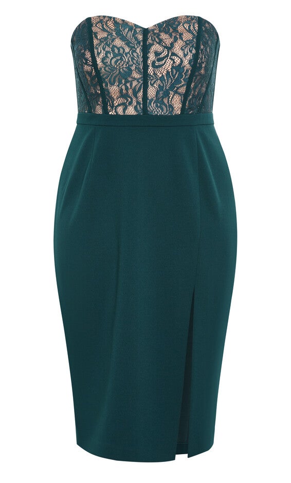 Perfect Date Dress - emerald, EMERALD, alternate image number null