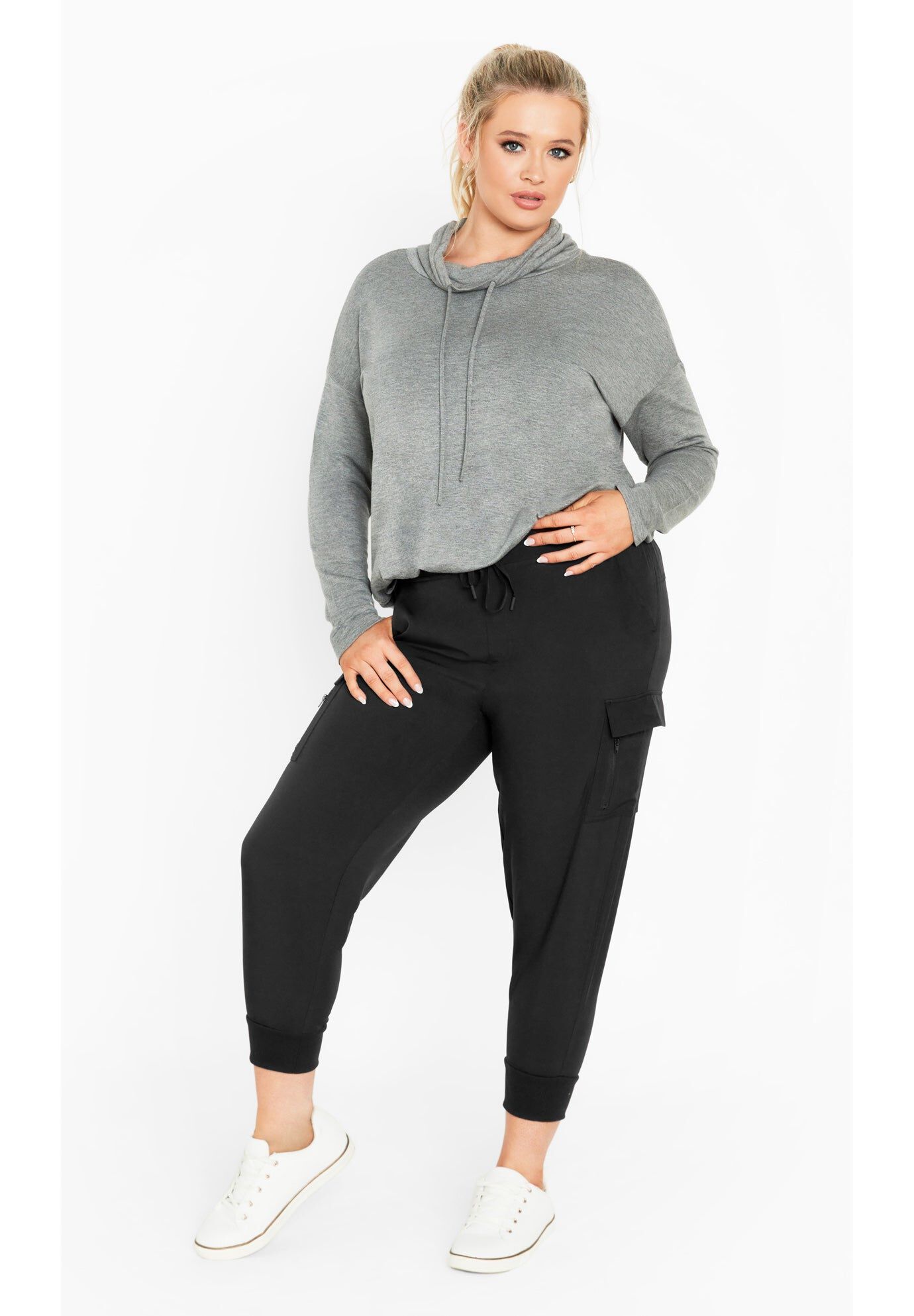 Leah Pant, BLACK, hi-res image number 0