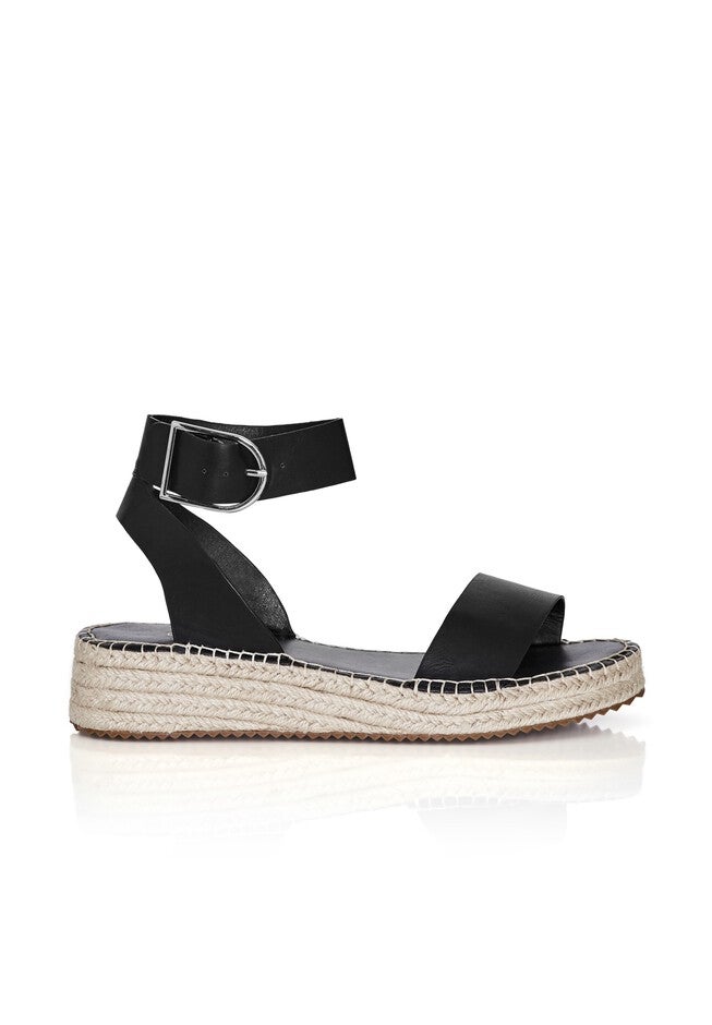 WIDE FIT Melody Platform - black, BLACK, on-hover image number null