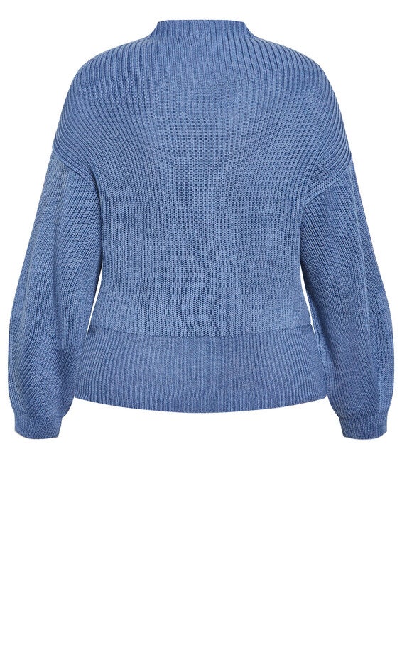 Angel Sweater - denim blue, BLUE, alternate image number null