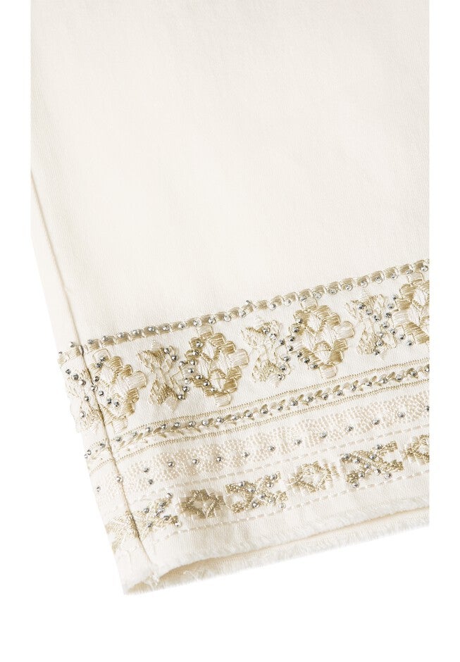 Nicola Crop Jean, CREAM, alternate image number 4