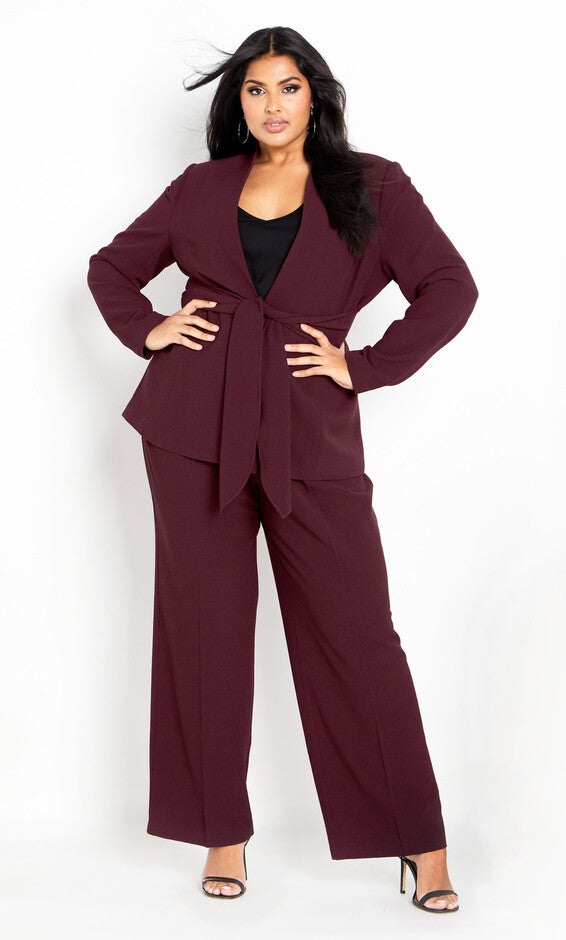 Audrie Jacket - oxblood, RED, alternate image number 2