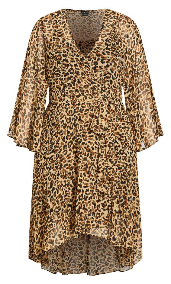 Leopard Dress - leopard, LEOPARD, alternate image number 3