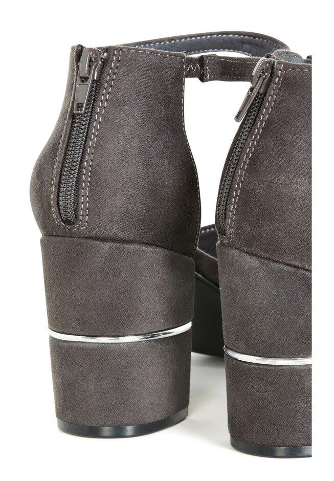 Gracie Heeled Shoe, GREY, alternate image number null