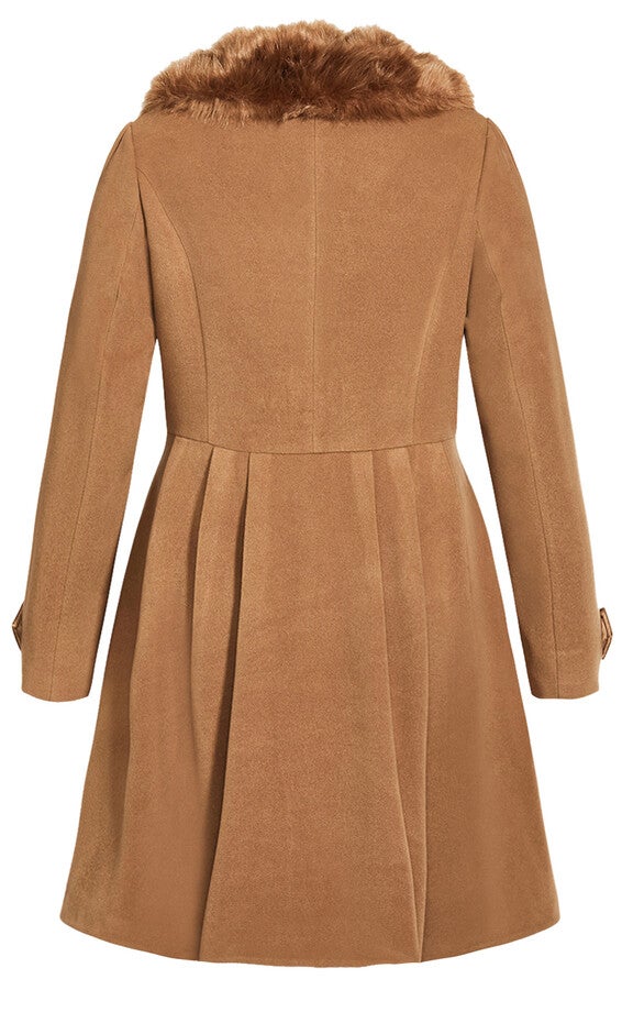 Grandiose Coat - caramel, BROWN, alternate image number 6