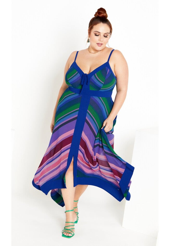 Miriam Maxi Dress - azure, PINK, on-hover image number null