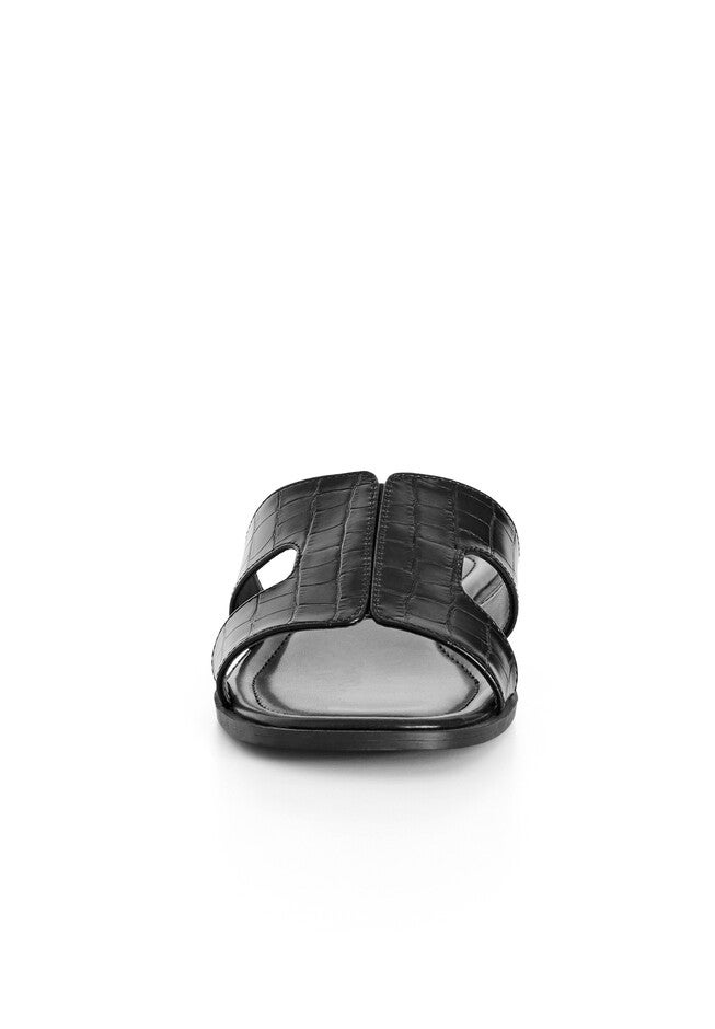 Bev Cut Out Slide, BLACK, alternate image number null