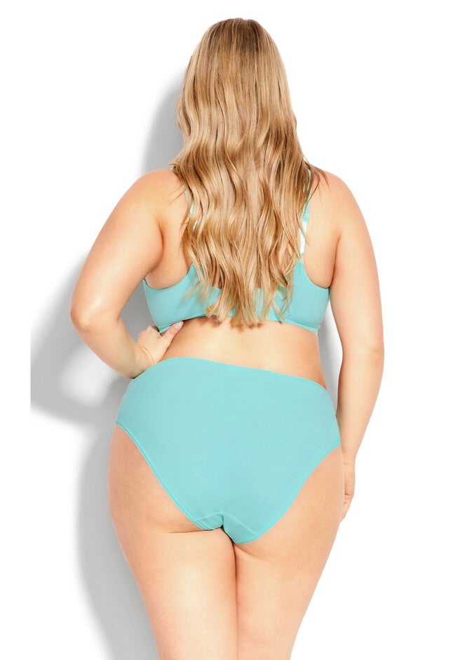 Fashion Microfiber Hi Cut Brief, PEPPERMINT, on-hover image number null