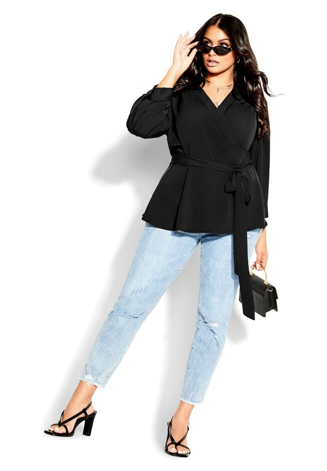 Sultry Top - black, BLACK, on-hover image number 1