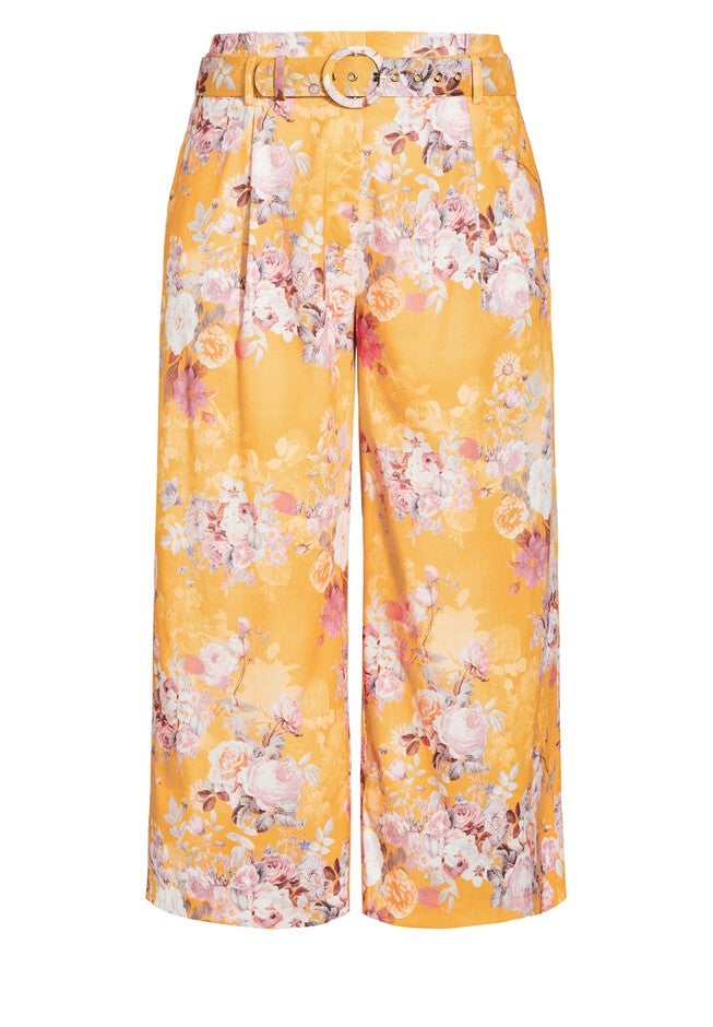 Lisbon Pant - gold, YELLOW, alternate image number null