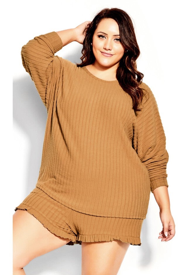 Ella Top - caramel, BROWN, hi-res image number null