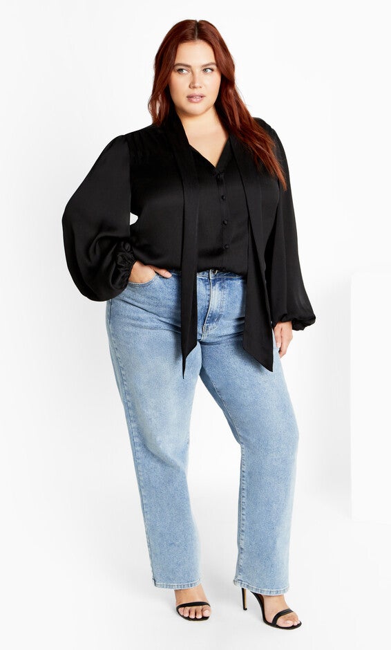 Aria Shirt - black, BLACK, alternate image number null